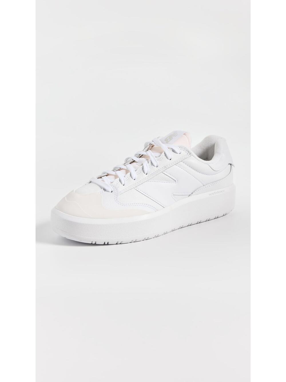 NWT New Balance CT302 Court Sneaker, White/White, 9 US Women/7.5 US Men